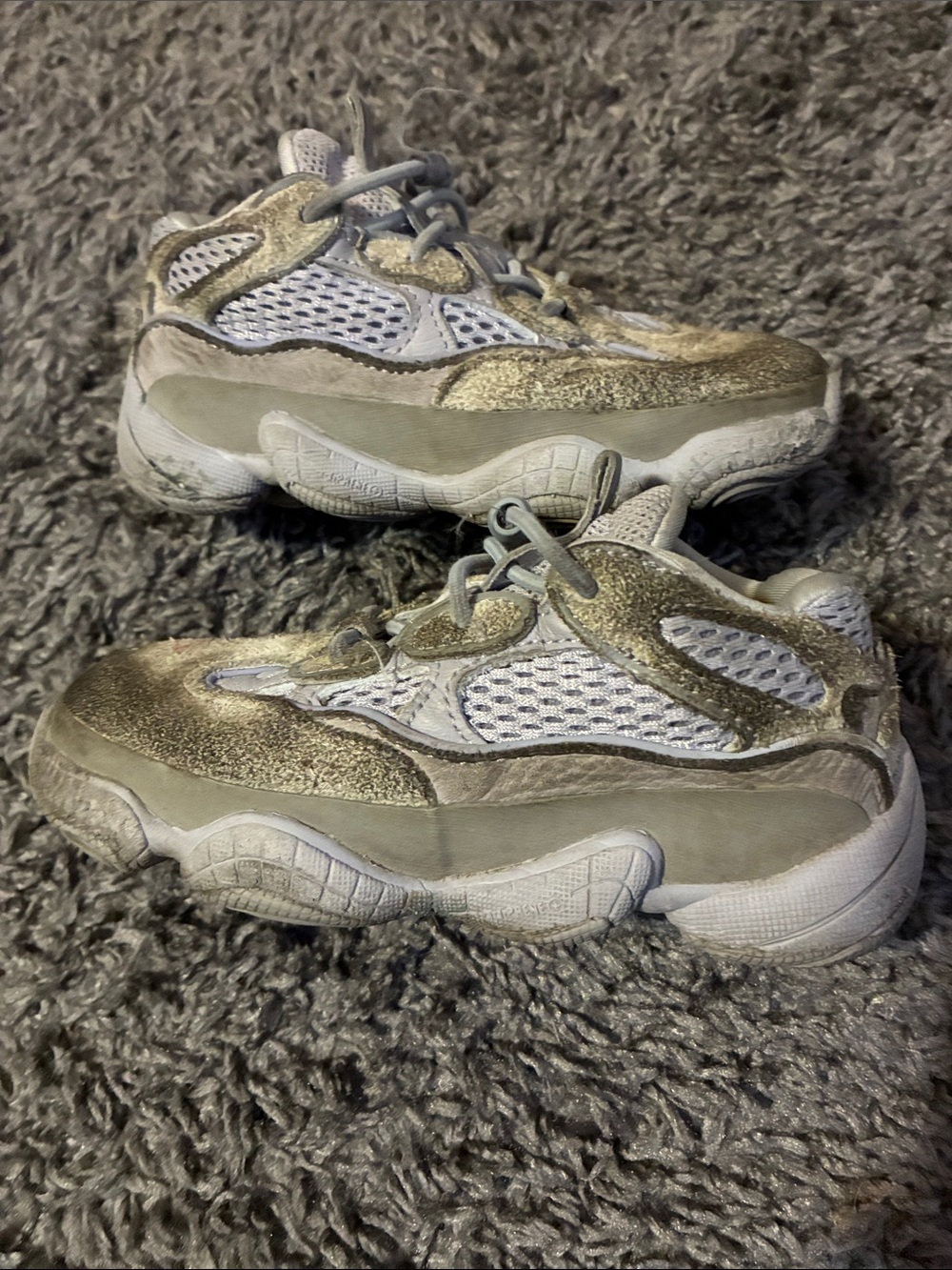 Grey Yeezy 500